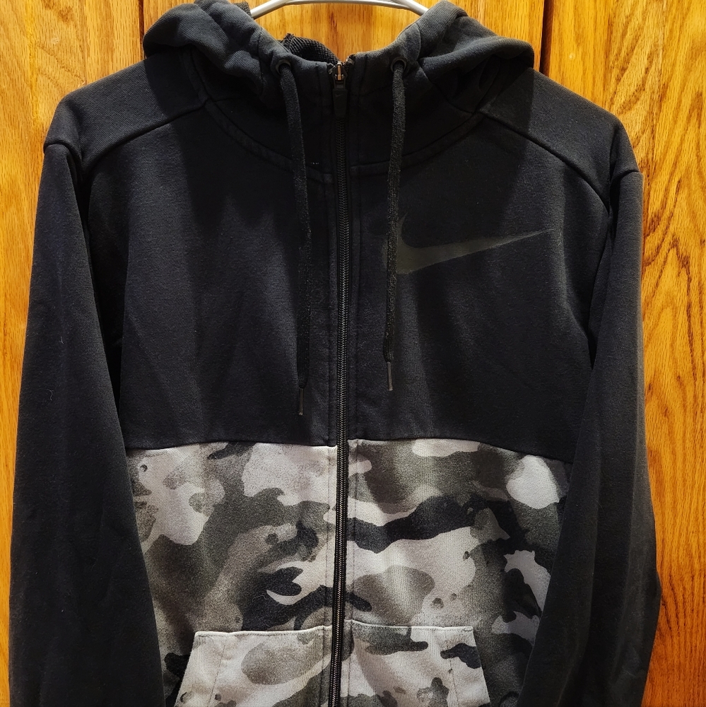 Nike Hooded Full Zip Up Sweatshirt